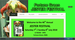 Desktop Screenshot of jesterfestival.co.uk