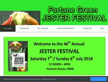 Tablet Screenshot of jesterfestival.co.uk